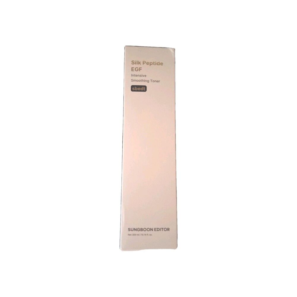 NEW Sungboon Editor Silk Peptide EGF Intensive Toner (10.14 oz) Anti-Aging